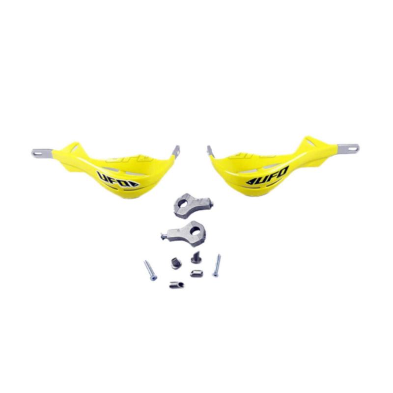 Protège-mains UFO Alu guidon Ø22mm jaune (jaune RM 00-17)