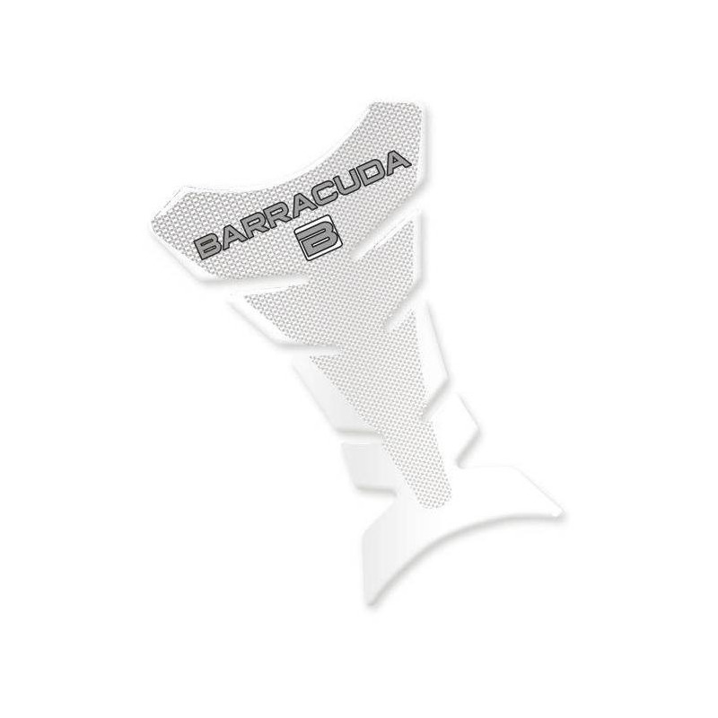 Protège réservoir Barracuda Carbon Style transparent