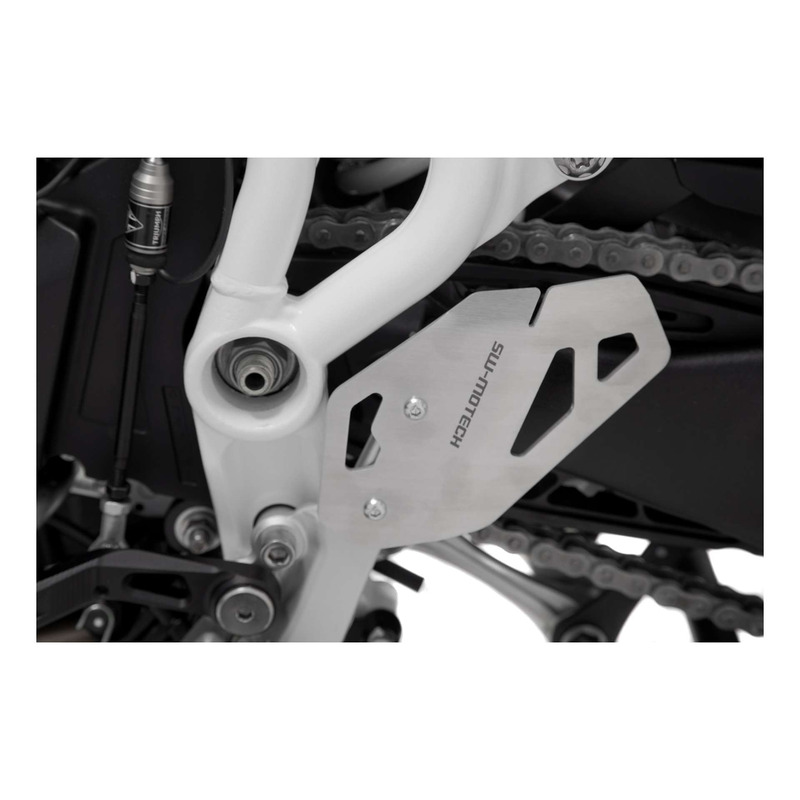 ProtÃ¨ge talon gauche SW Motech aluminium noir Triumph Tiger 900 19-23