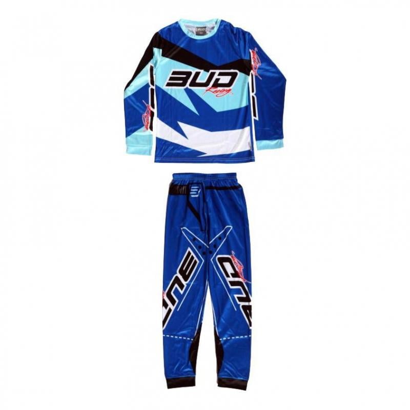 Pyjama 2 pièces Bud Racing 225 bleu