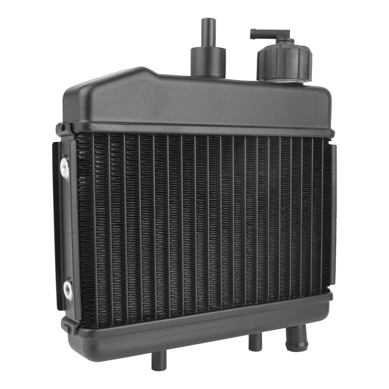 Radiateur noir MBK 51 XR Magnum Racing