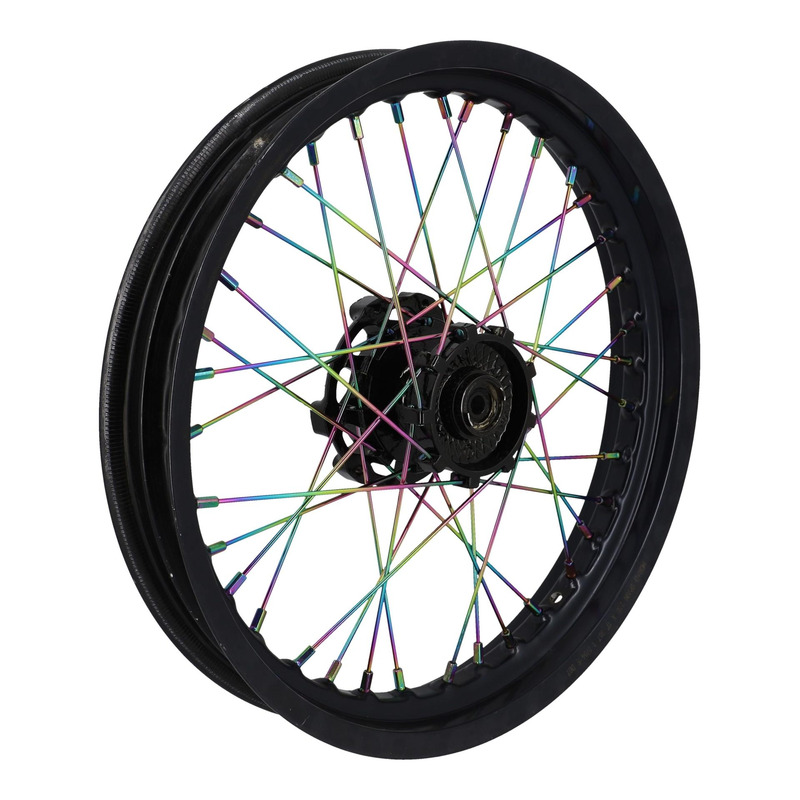 Rayon de roue avant nÃÂ©ochrome Doppler pour Derbi Senda