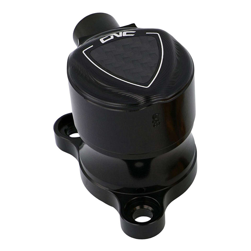 Récepteur d’embrayage CNC Racing Ø28 mm noir avec insert carbone Ducati Hypermotard 1100 07-12