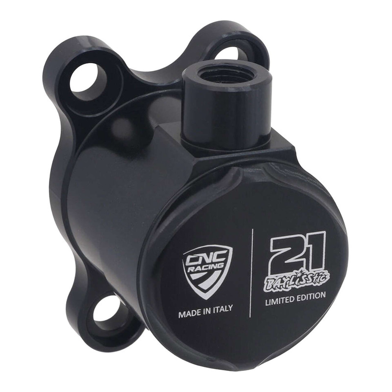 Récepteur d’embrayage CNC Racing Ø30 mm noir Troy Bayliss Ducati Hypermotard 1100 07-12