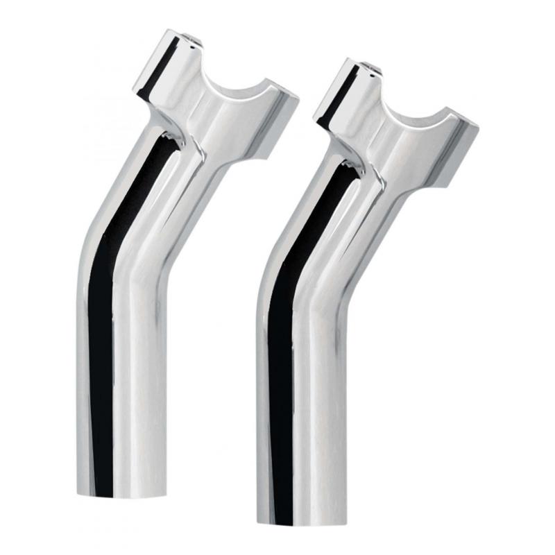 Rehausse Wild 1 pour guidon Ø 1 courbé hauteur 14 cm chrome