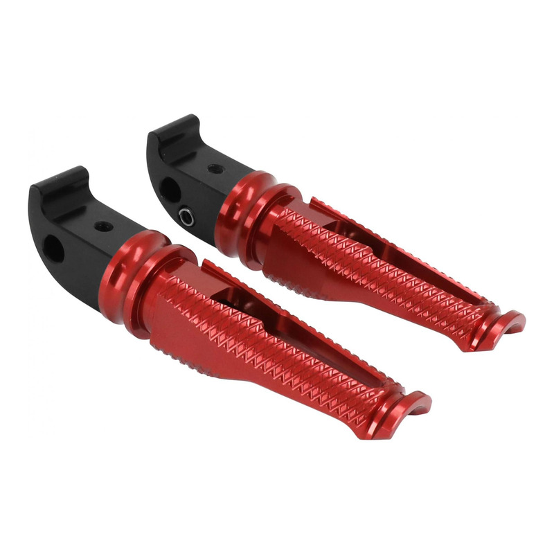 Repose-pied arrière Avoc rouge anodisé pour Yamaha MT-07