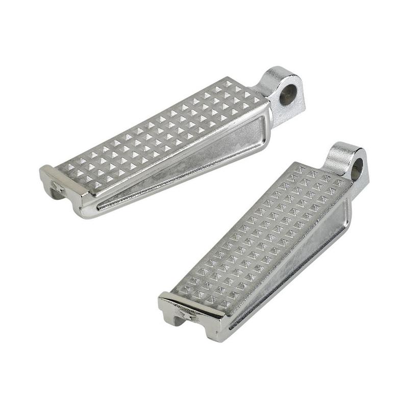 Repose-pieds Biltwell Sanderson chromés pour custom