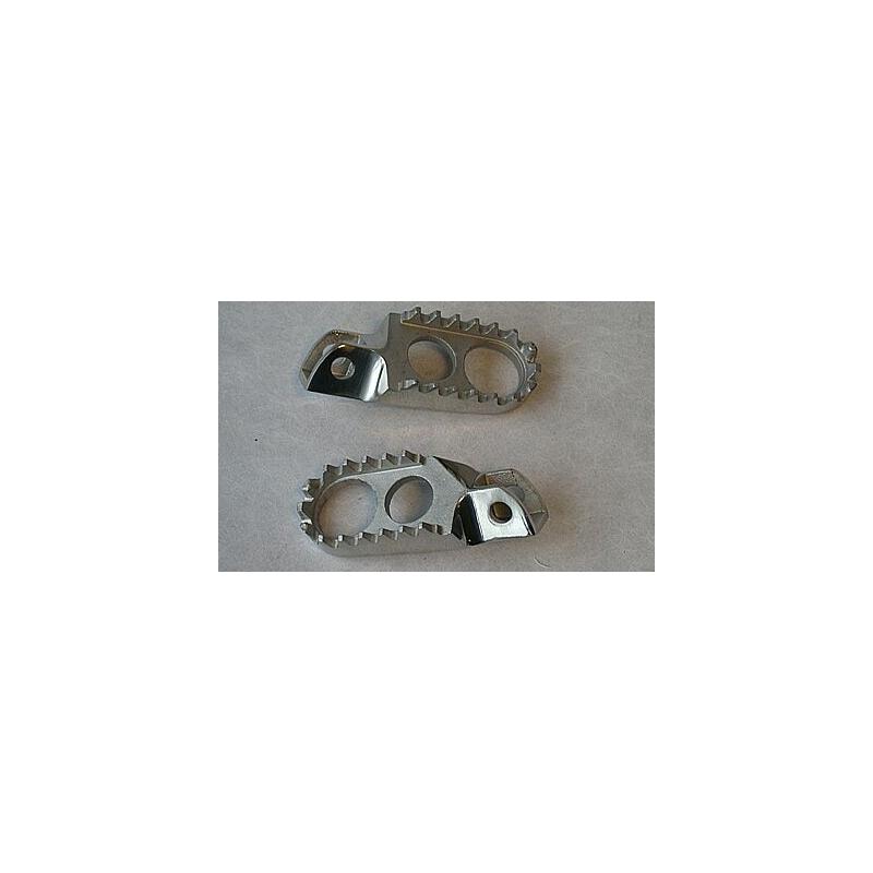 Repose-pieds en inox pour cr125/250 1988-94 et cr500 1988-94