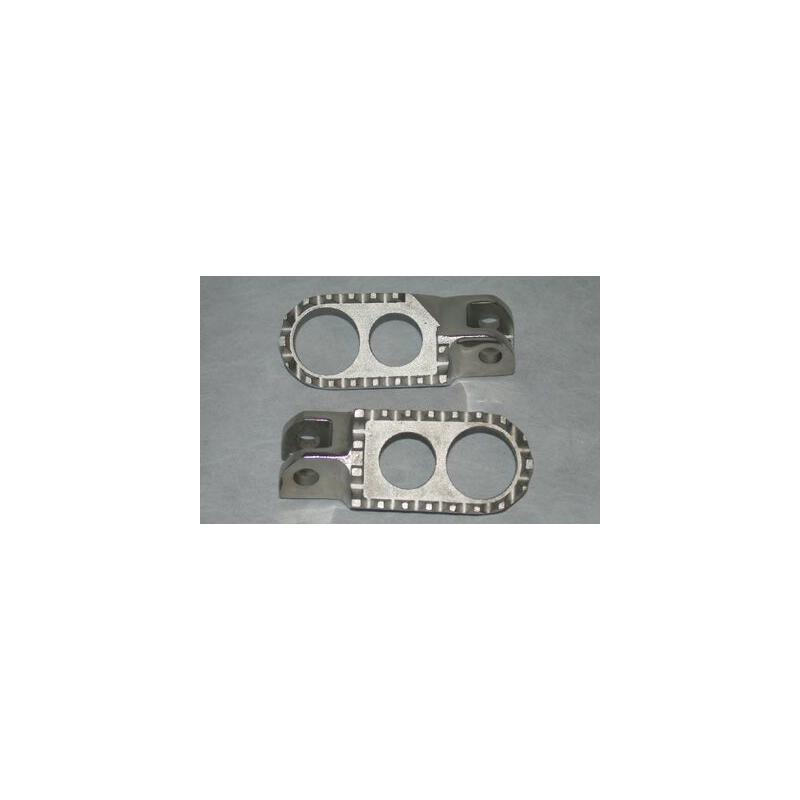 Repose-pieds en inox pour kx125/250 1997-00 et ktm 250/300/380 1998-00