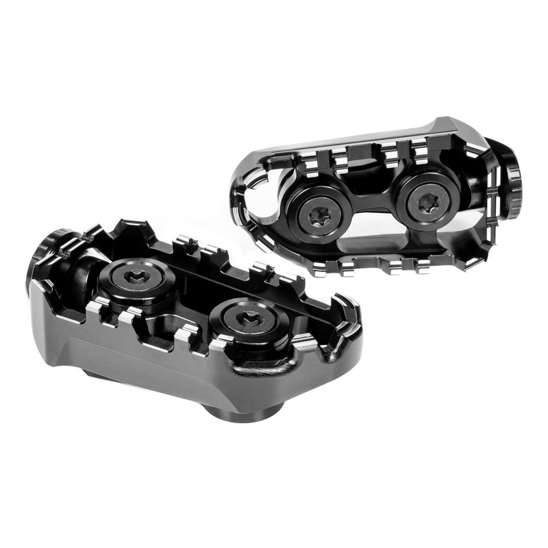 Repose-pieds Gilles Tooling Tech-X UF35 Honda CRF 1100 L Africa Twin 20-24 aluminium noir