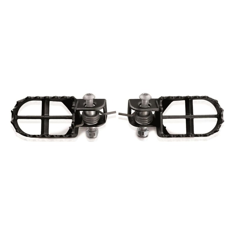 Repose-pieds racing S3 noir pour Trial