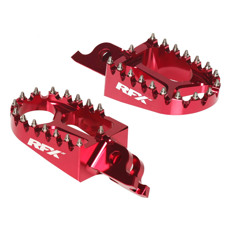 Repose-Pieds RFX Pro en Aluminium Anodisé Rouge pour Beta RR toutes c
