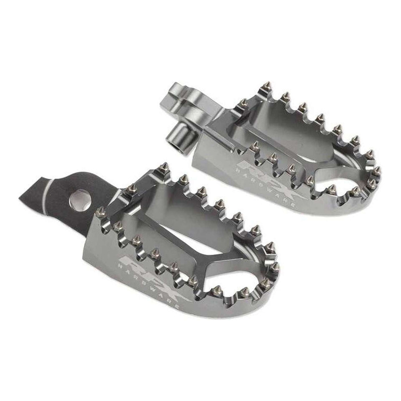 Repose-pieds RFX Pro - Suzuki RMZ 250cc - Argent