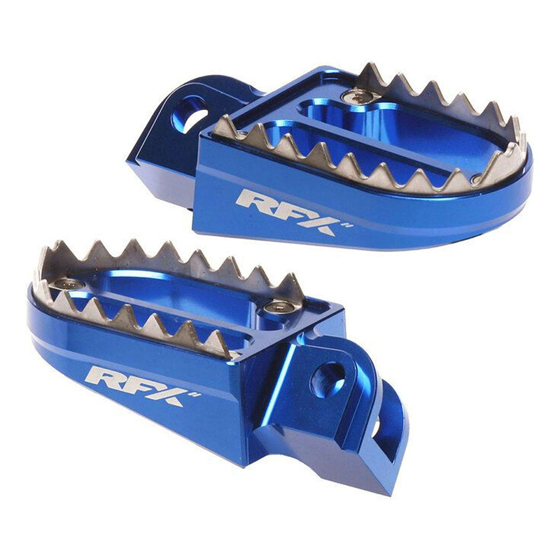 Repose-pieds RFX Pro V2 universel - Bleu