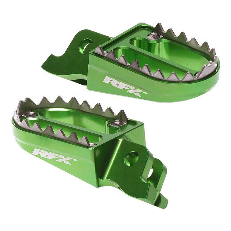 Repose-pieds RFX Pro V2 - Kawasaki KX 250cc - Vert