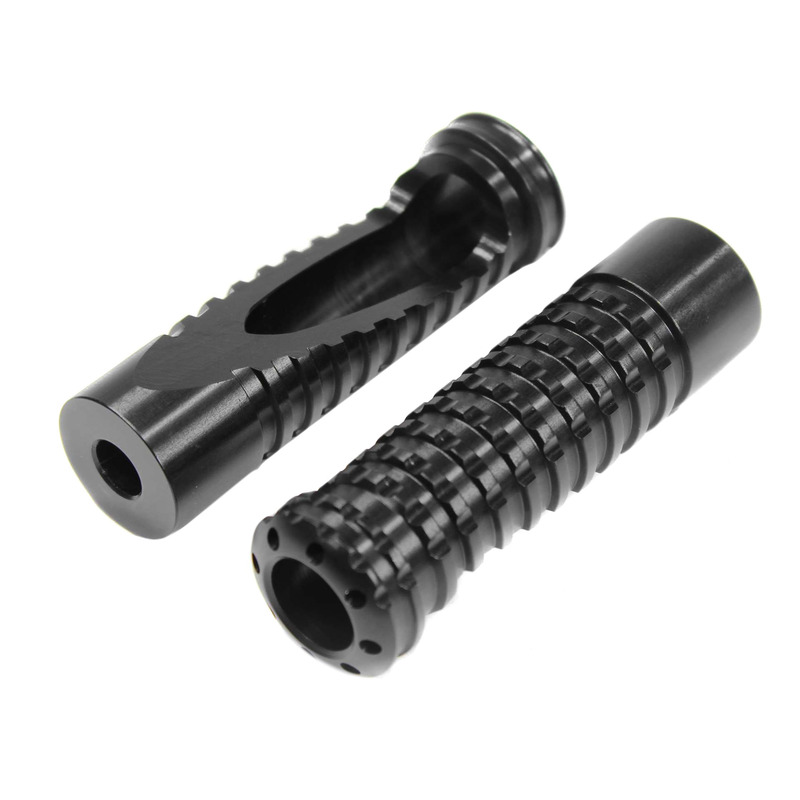 Repose-pieds universels Gilles Tooling Race UF18 aluminium noir