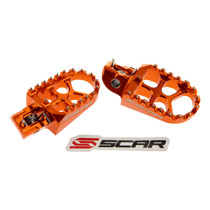 Reposes pieds Scar Evolution pour KTM SX-F 250 16