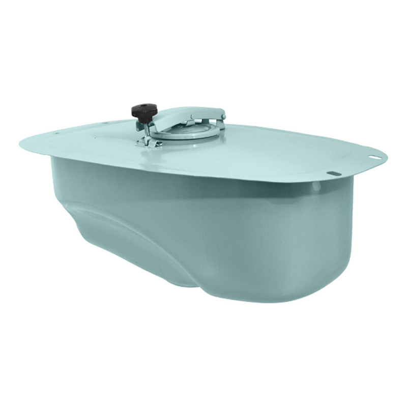 Réservoir d'essence RMS gris verni 7 l. Vespa P 125 X/Sprint