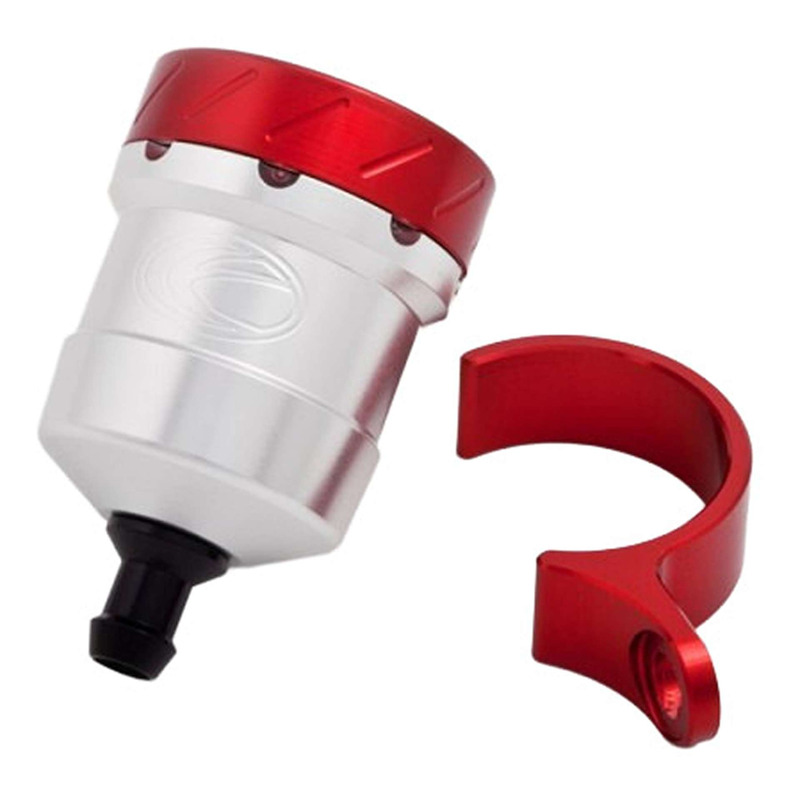 Réservoir de liquide de frein arrière ou embrayge Evotech rouge/alu