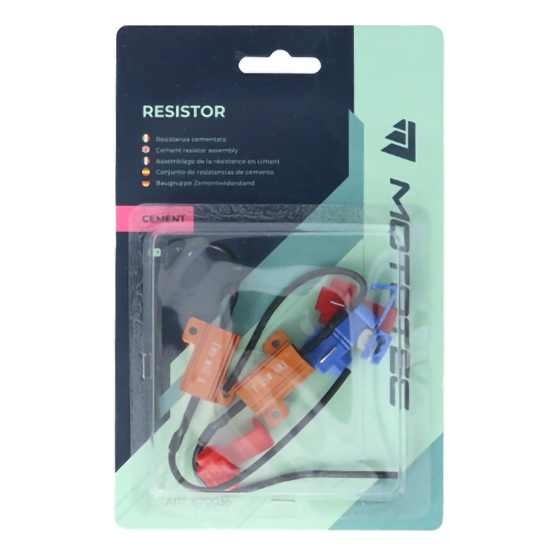 Résistance de clignotants Mototec 12V 25W 6?