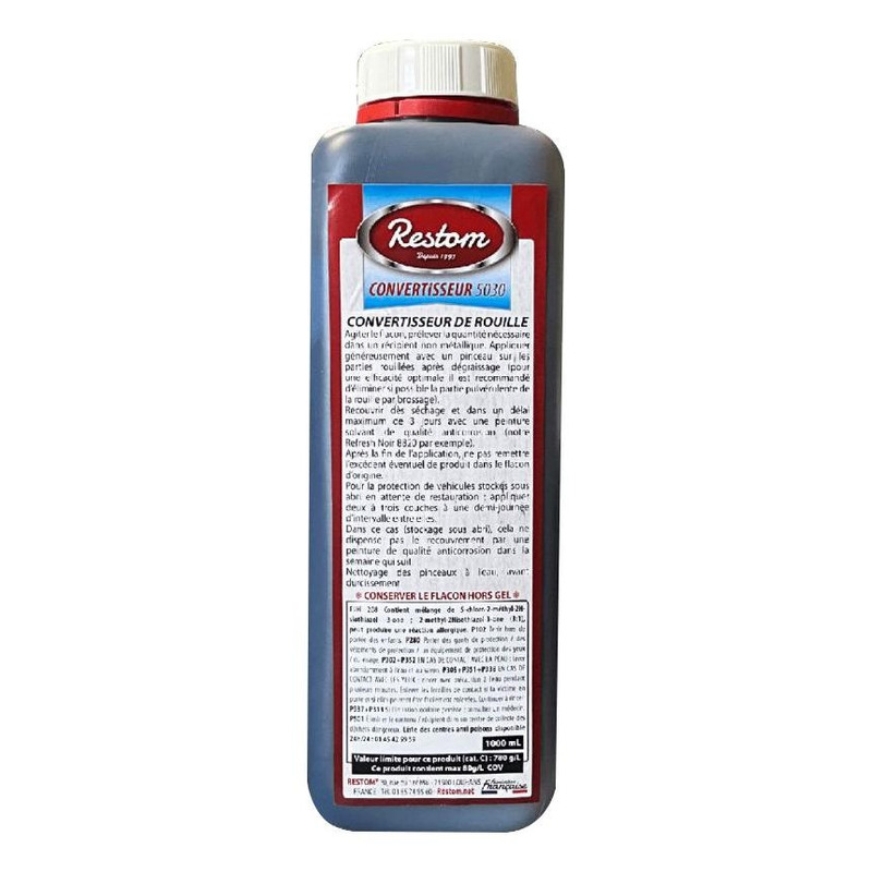Restom convertisseur 5030 convertisseur de rouille 1L