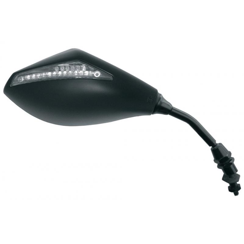 Rétroviseur de carénage droit Vicma GT noir avec clignotant 18 LED