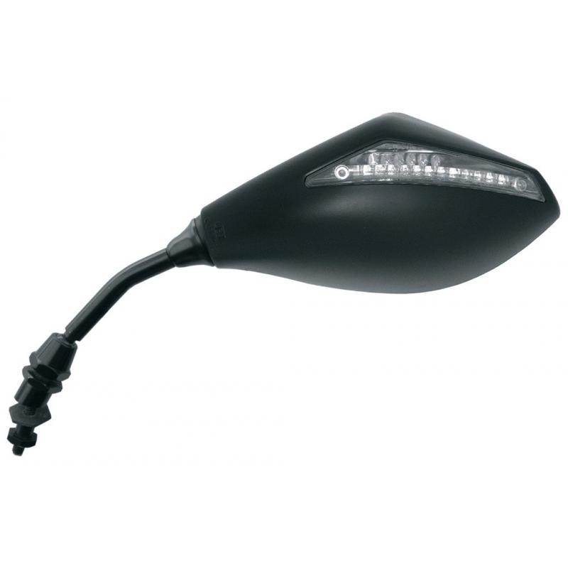 Rétroviseur de carénage gauche Vicma GT noir avec clignotant 18 LED