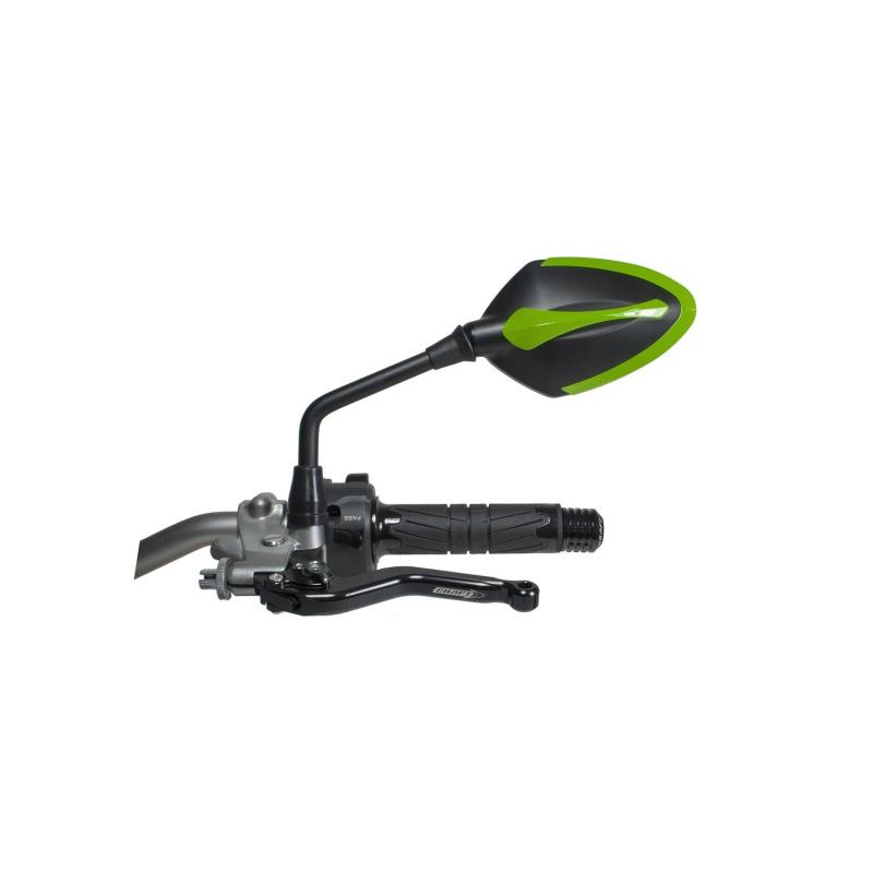 Rétroviseur réversible Chaft Story noir/vert