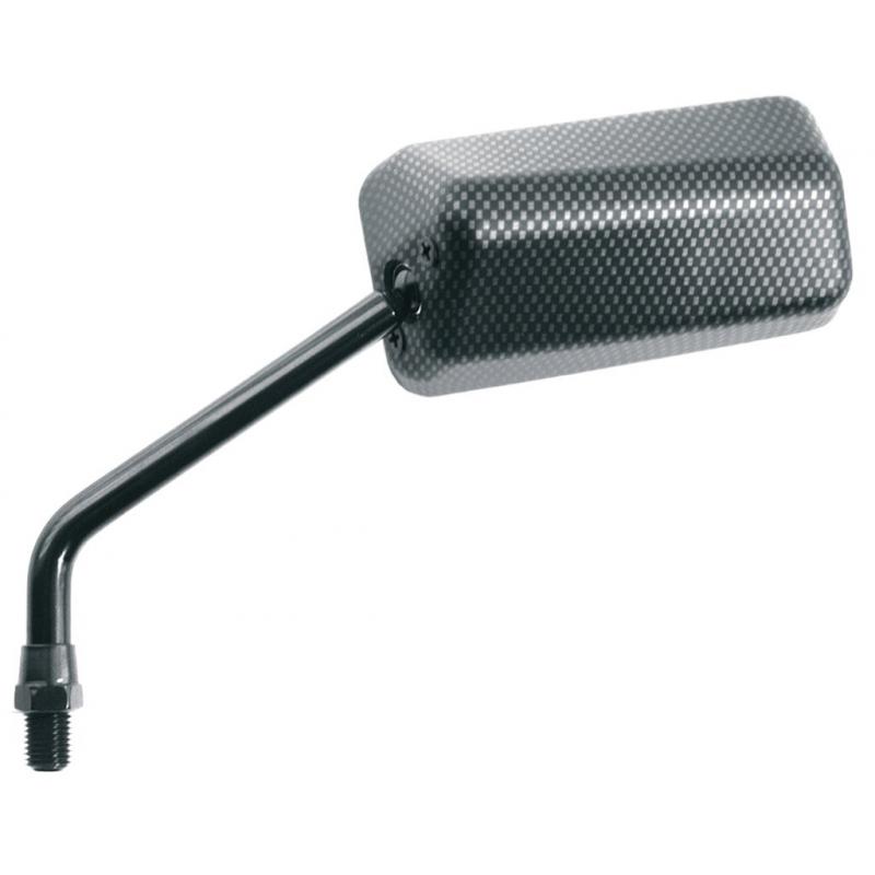 Rétroviseur Vicma gauche M10 rectangulaire F1 carbone