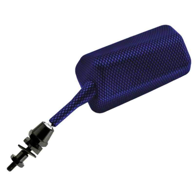 Rétroviseurs de carénage Vicma bleu rectangulaire F1 (paire)