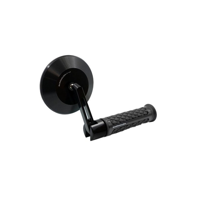 Rétroviseurs embouts de guidon Barracuda Sintesy B-Lux noirs