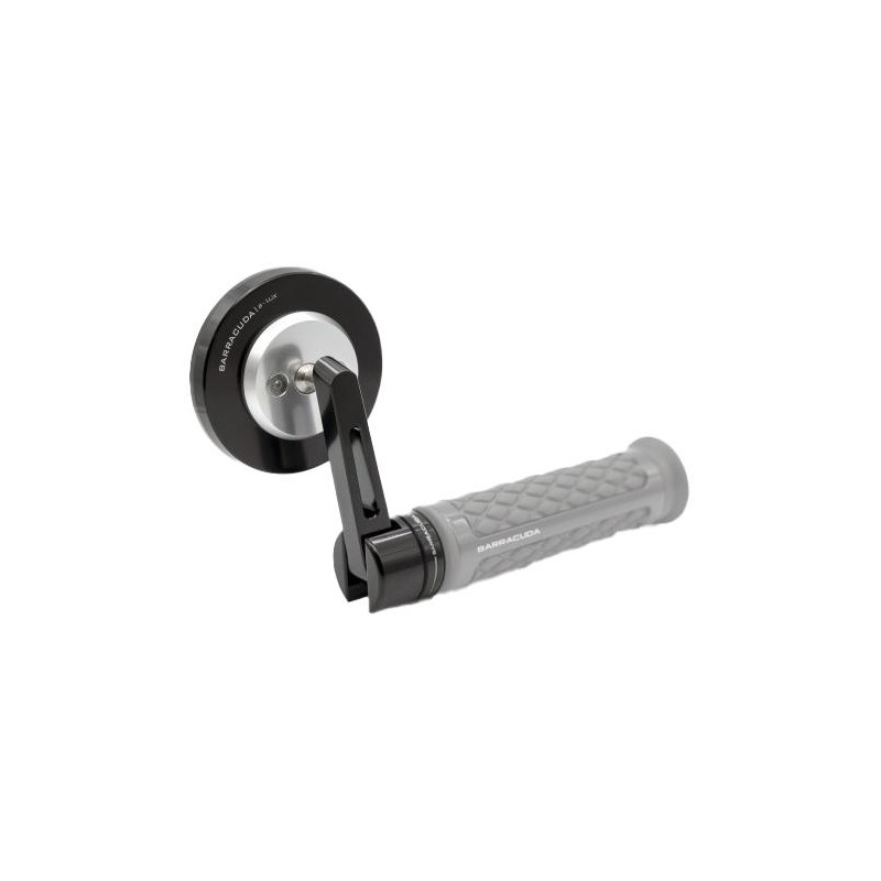 Rétroviseurs embouts de guidon Barracuda Skin B-Lux noirs