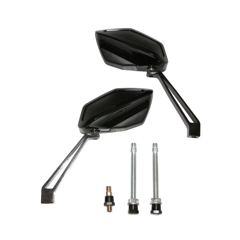 Rétroviseurs Replay Racing noir (paire)