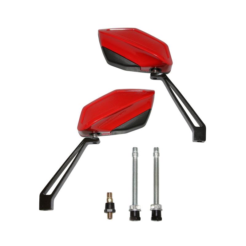 Rétroviseurs Replay Racing rouge (paire)