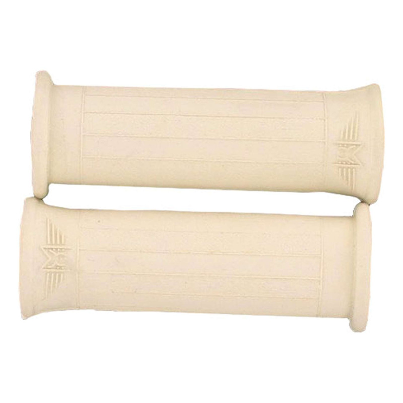 Revêtement de poignées beige 100mm pour MBK Motobecane AV3