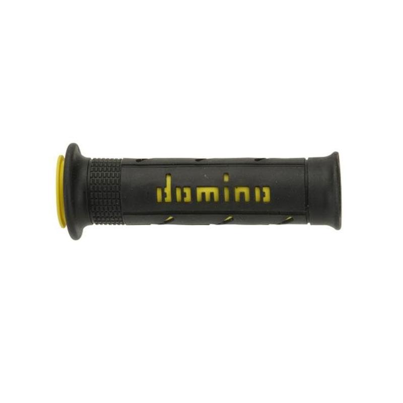 Revêtement Domino lisse 125mm noir/jaune A250