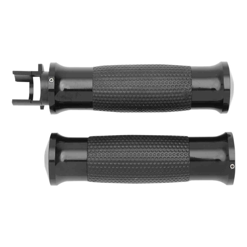 Revêtements de poignées Avon Grips Gel noir pour Indian Chief 111 AB