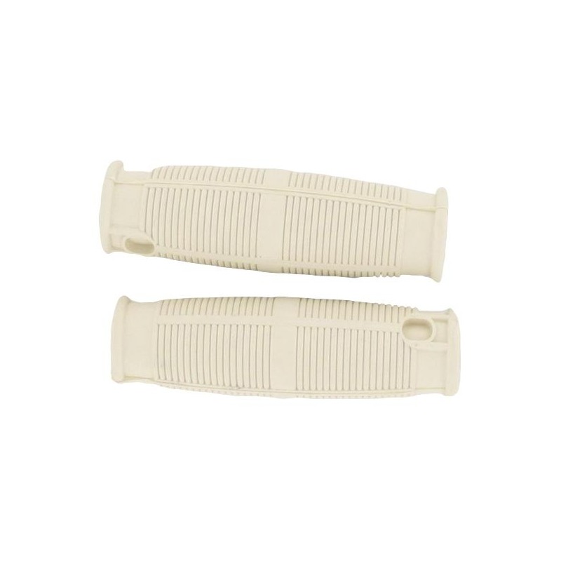 Revêtements de poignées beige vintage pour Solex