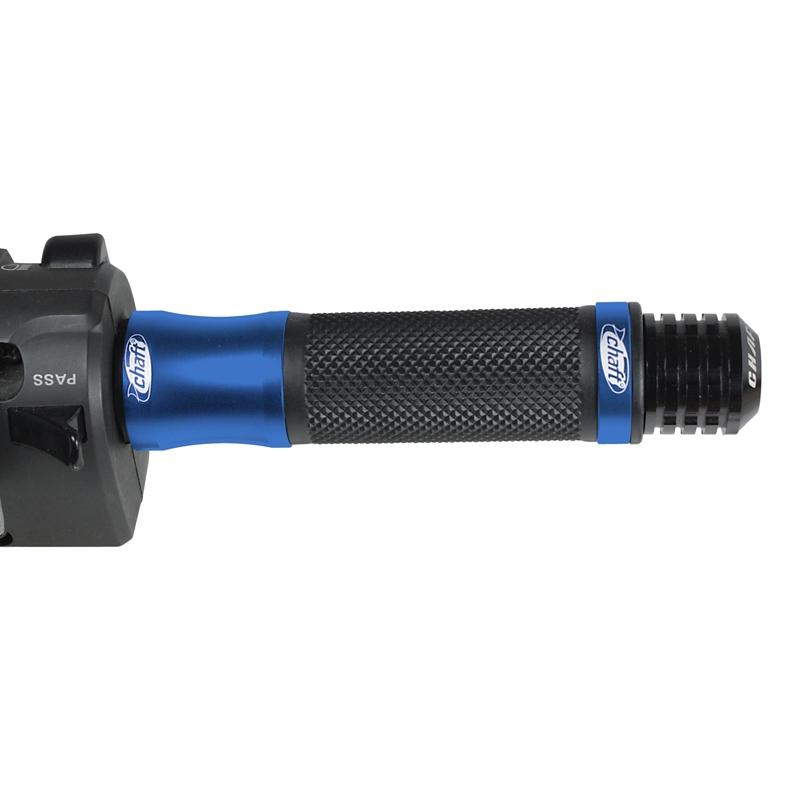 Revêtements de poignées Chaft Bridge bleus