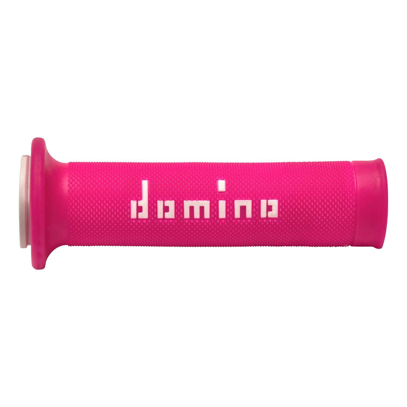 RevÃªtements de poignÃ©es Domino A010 rose/blanc