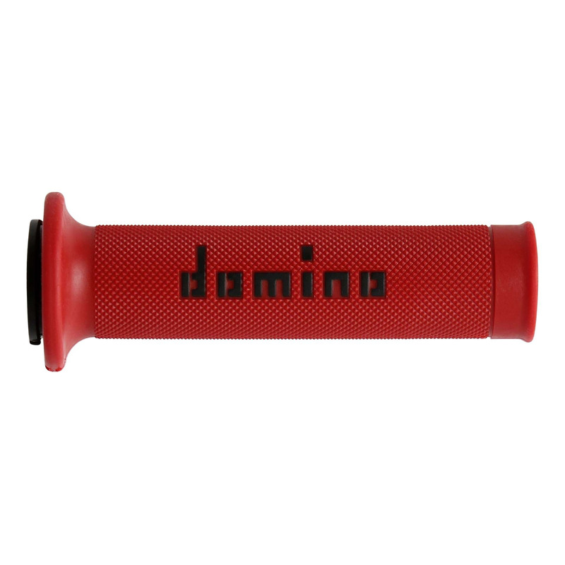 RevÃªtements de poignÃ©es Domino A010 rouge/noir