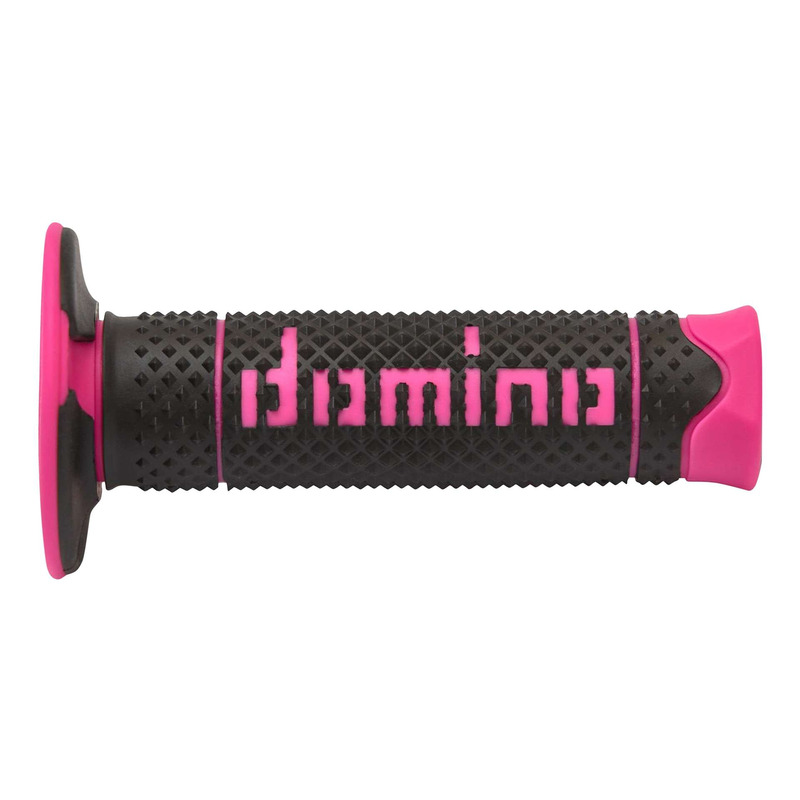 RevÃªtements de poignÃ©es Domino A260 noir/rose