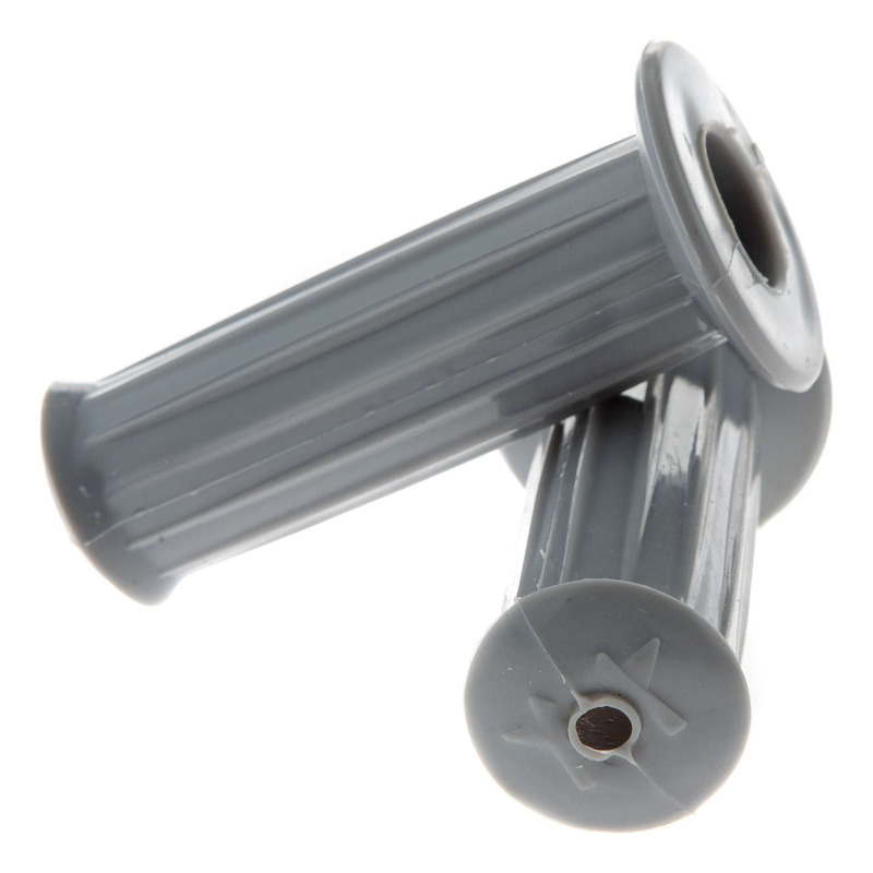 Revêtements de poignées gris avec logo Motobécane