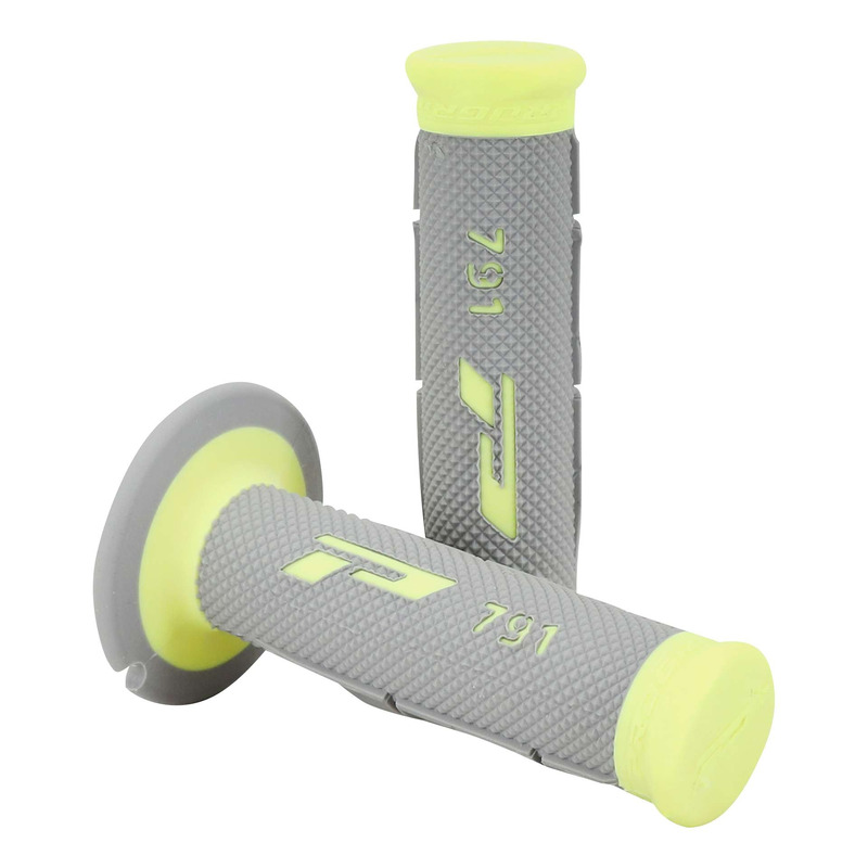Revêtements de Poignées PROGRIP 791 gris / jaune Fluo