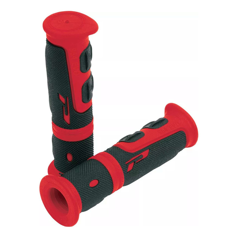 RevÃªtements de PoignÃ©es PROGRIP 964 EVO Rouge / Noir Ã  22mm