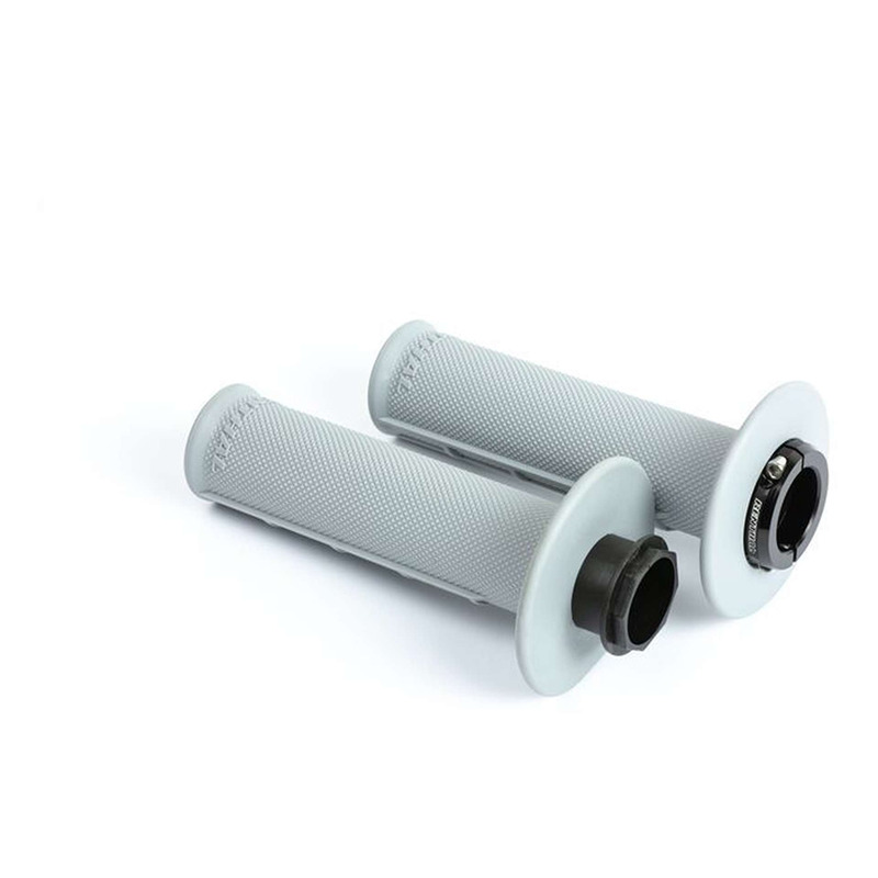 RevÃªtements de PoignÃ©es Renthal MX Lock-On Full Grip Medium Gris