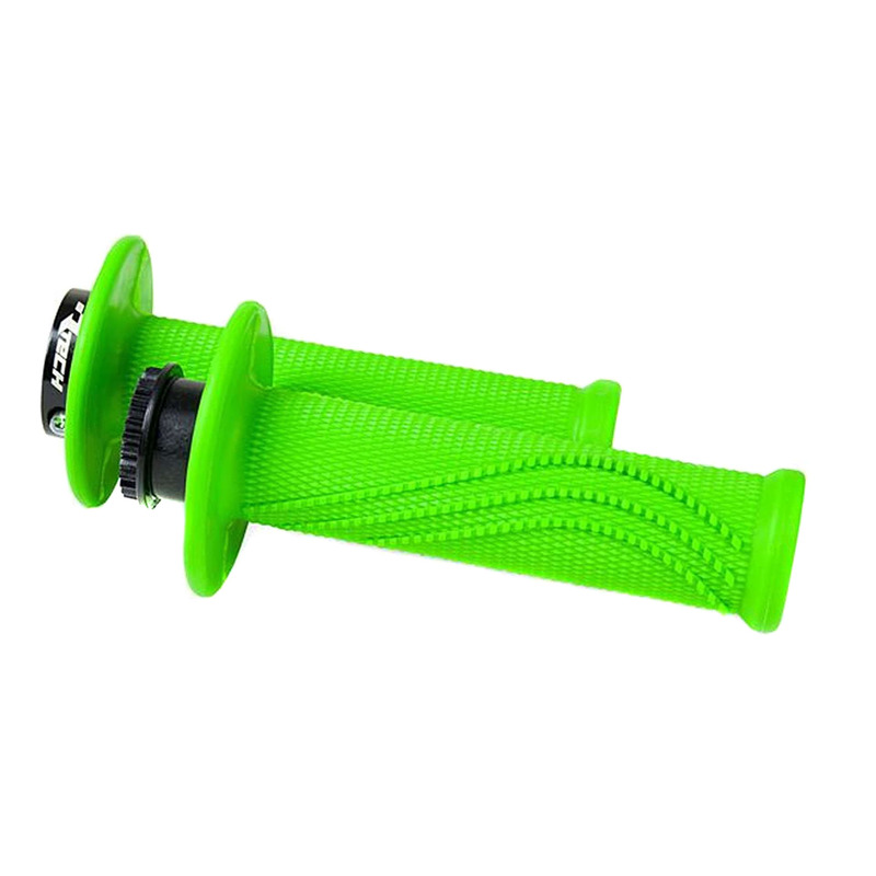 RevÃªtements de PoignÃ©es RTECH R20 Wave Lock-On Vert Fluo