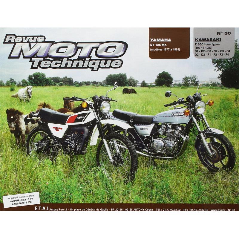 Revue Moto Technique 30.1 Yamaha DT125 MX 77-88 / Kawasaki Z 650 77-83