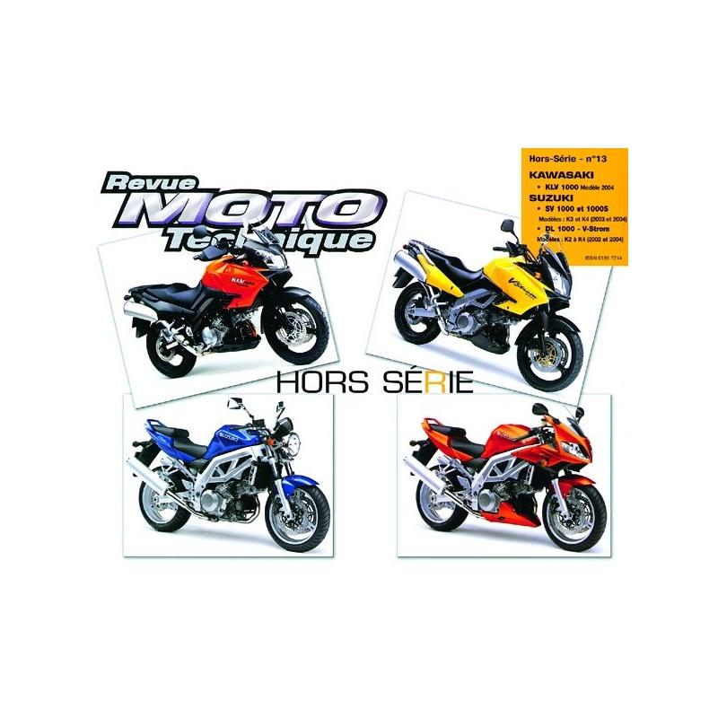 Revue Moto Technique HS13.1 Suzuki SV/DL 1000 / Kawasaki KLV 1000 02-04