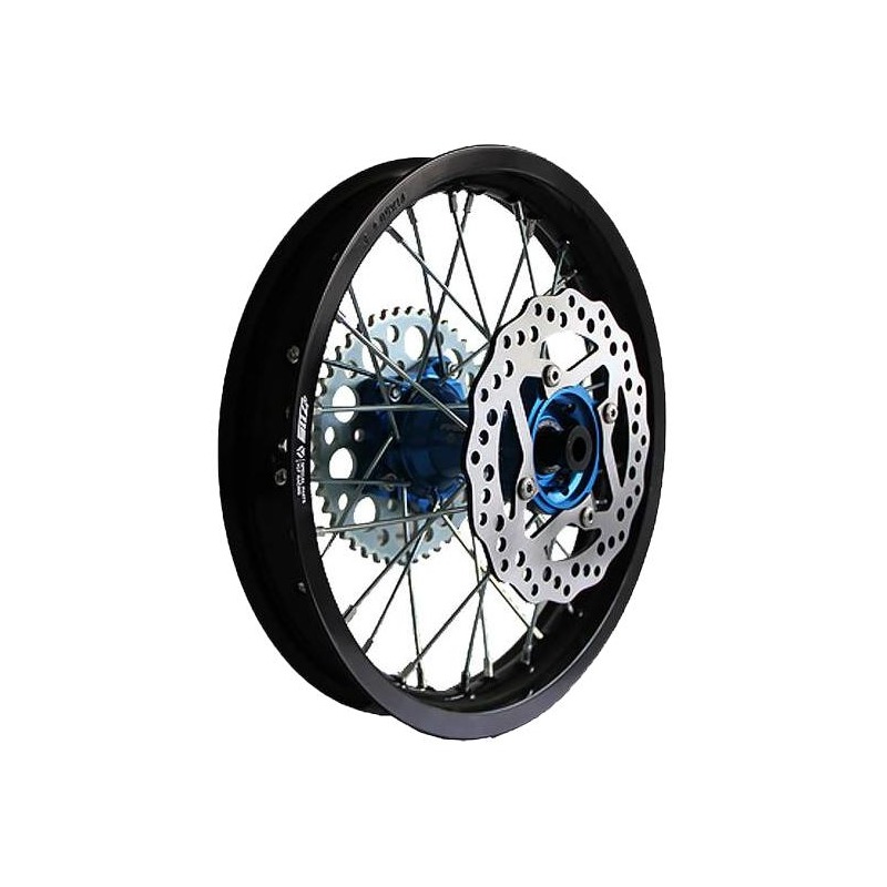 Roue arrière alu 1,85x14’’ YCF Bigy bleu
